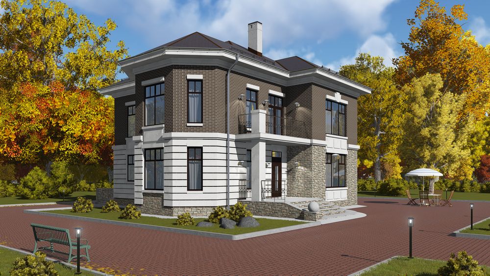 Облицовочный пустотелый, М-150,120x250x65, коричневый, Керма