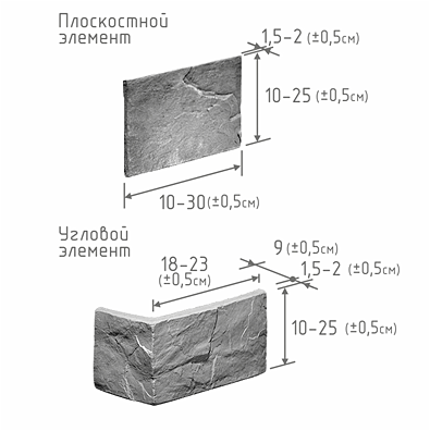 Искусственный камень KAMROCK Коллекция "Византийский дворец" 02910