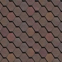 Гибкая черепица Shinglas Континент