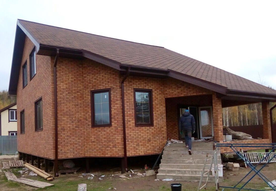 Krem Glatt, Толщина 60 мм, Фасадные Термопанели Rufford