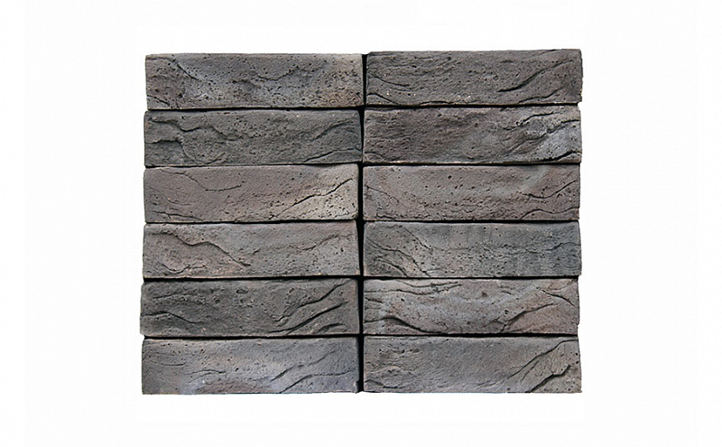 Кирпич ручной формовки Донские зори, Бронницкий узорный, 250*60*65 мм